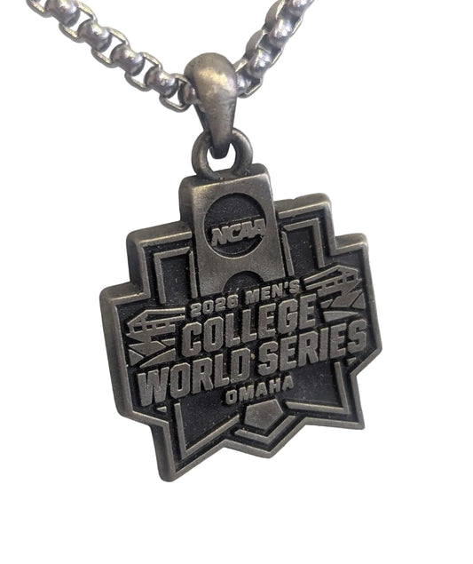 Men's College World Series Logo Pendant