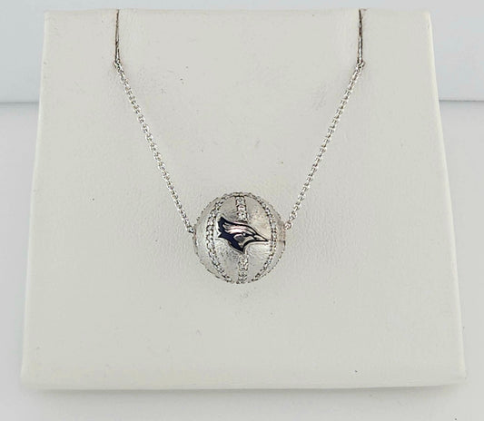 Creighton Diamond Basketball Pendant