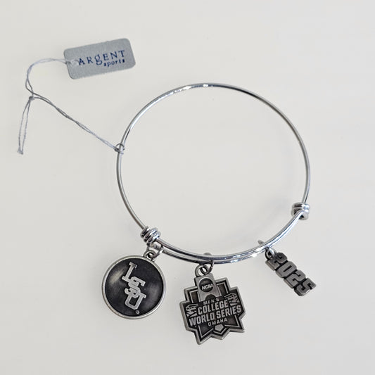 LSU Expandable Charm Bracelet MCWS 2025
