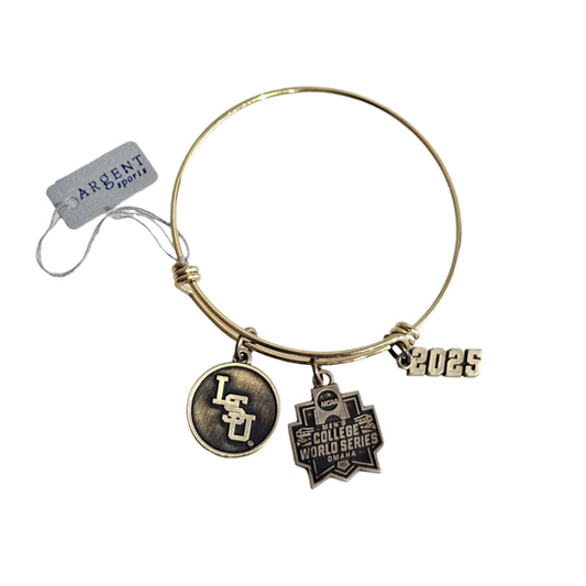 LSU Expandable Charm Bracelet MCWS 2025