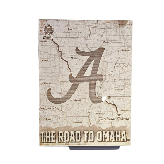 Alabama - Road to Omaha Map