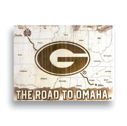 Georgia - Road to Omaha Map