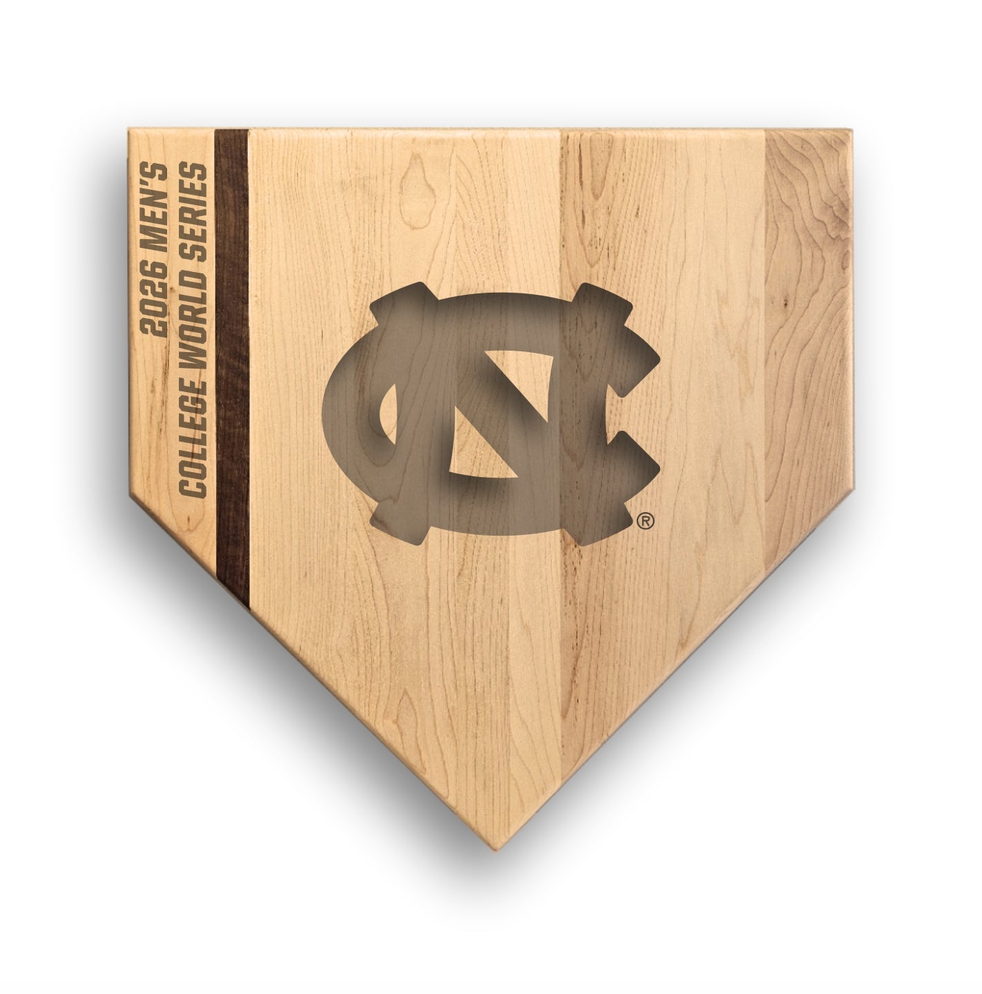 North Carolina - Baseball BBQ Cutting Boards