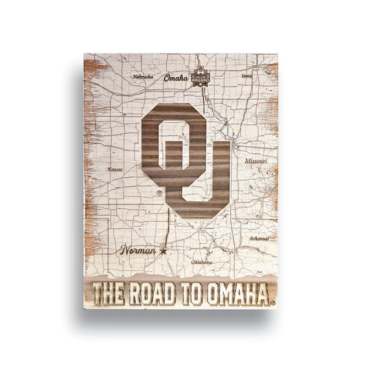 Oklahoma - Road to Omaha Map