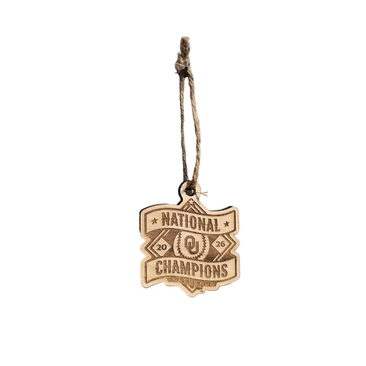 Oklahoma 2026 Baseball National Champion Ornament