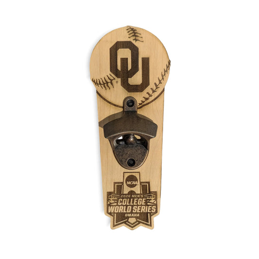 Oklahoma MCWS Wall Bottle Opener