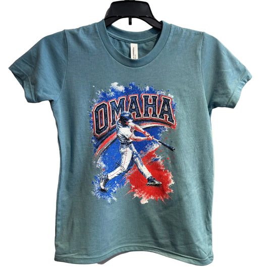 Omaha Kids Baseball T-shirt