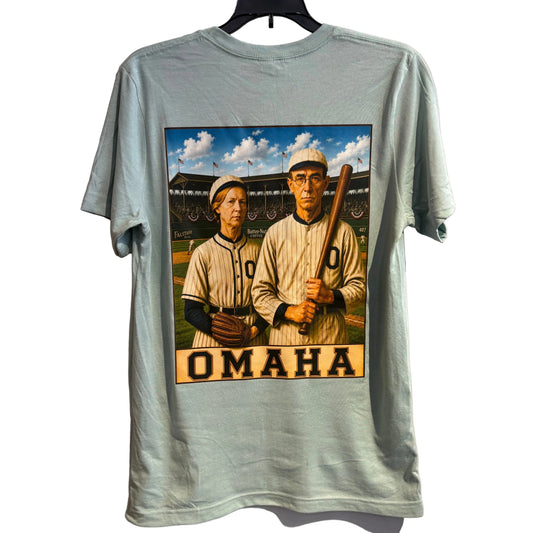 Omaha Gothic Baseball T-shirt
