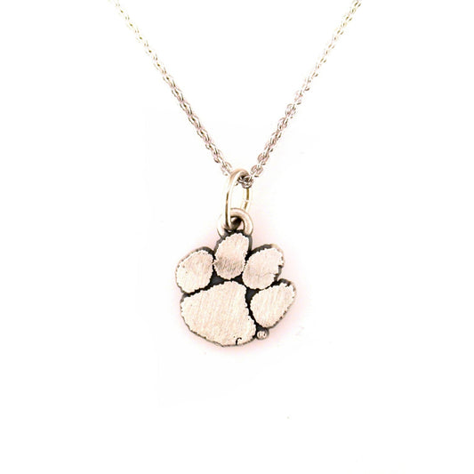 Clemson Silver Paw Small