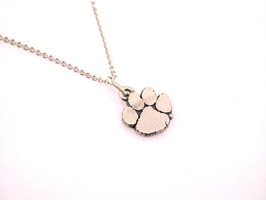 Clemson Silver Paw Small