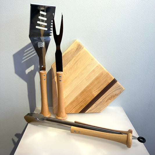 12”x12” Baseball BBQ Set
