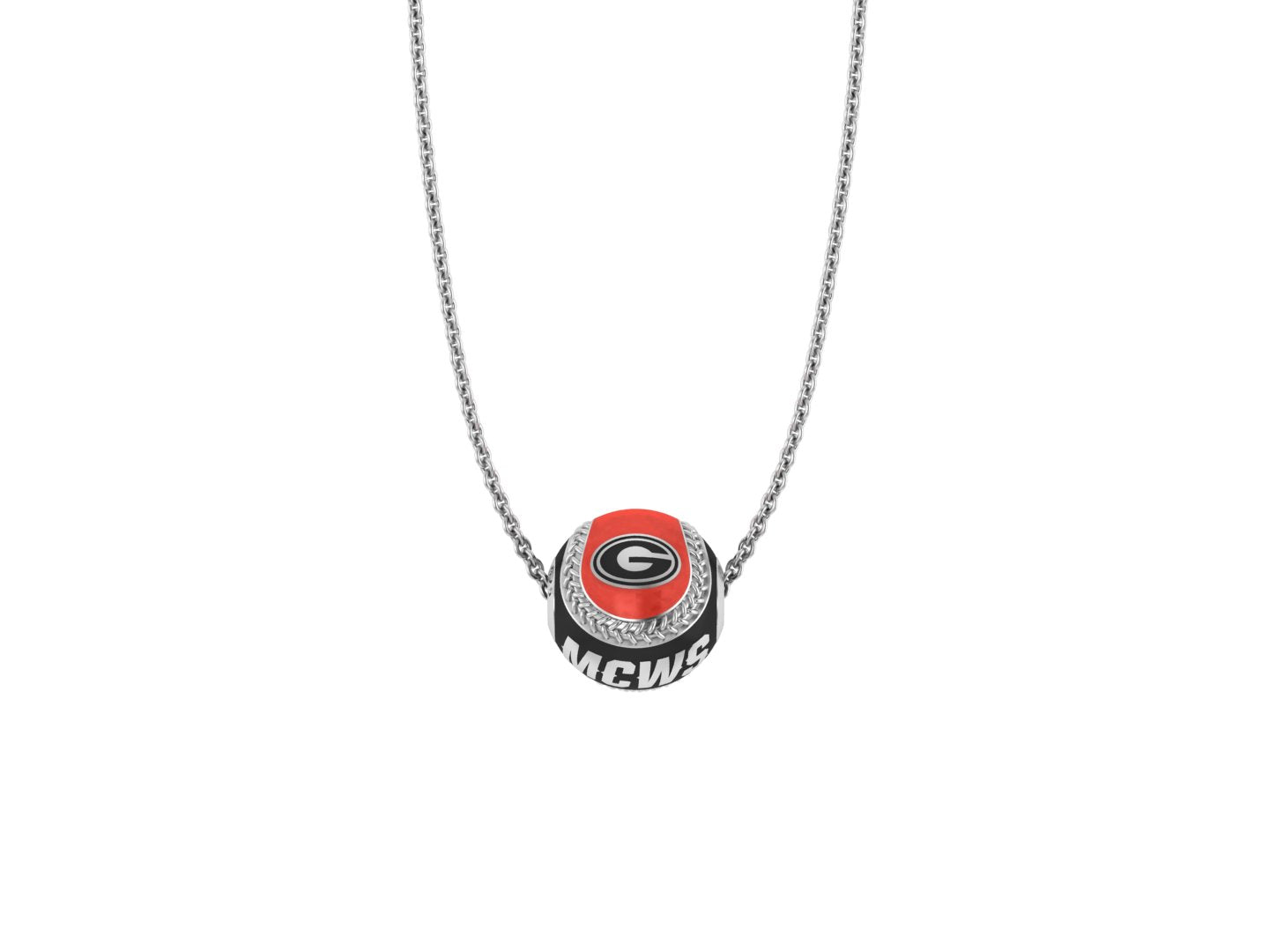 Georgia MCWS Baseball pendant