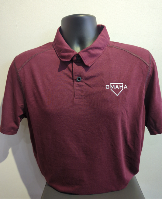 Omaha Home Plate Polo Shirt