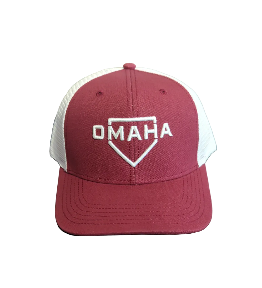 Omaha Home Plate Embroidered Hat