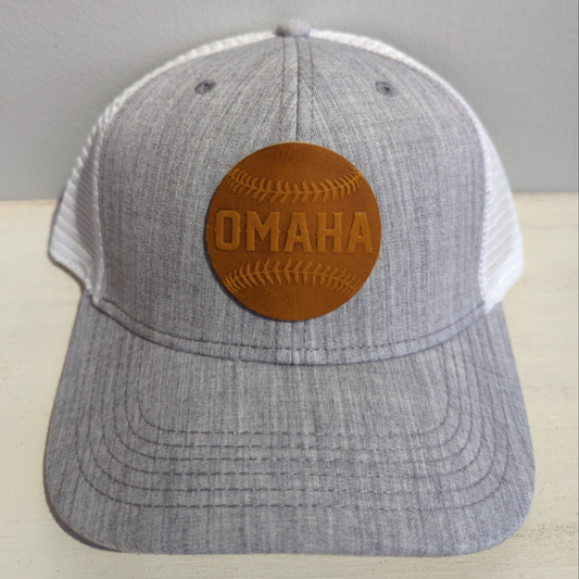 Omaha Baseball Patch Trucker Hat