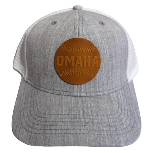 Omaha Baseball Patch Trucker Hat