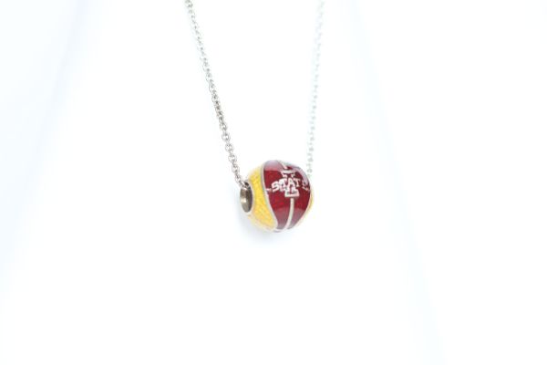 Iowa State Basketball Pendant-Charm