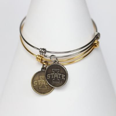 Iowa State Expandable Charm Bracelet