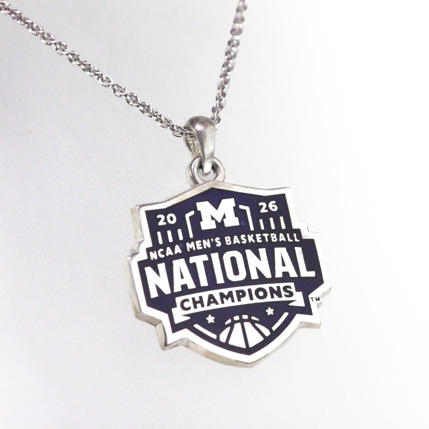 Michigan Men's Basketball National Champion Necklace