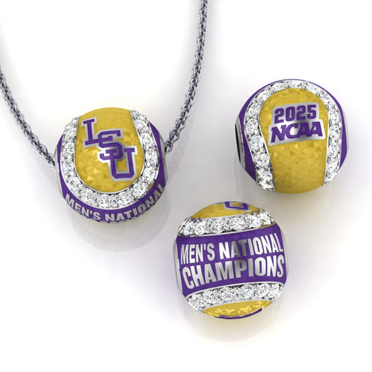 LSU- National Champions baseball pendant/Charm