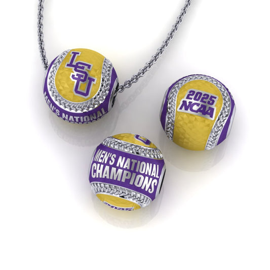 LSU- National Champions baseball pendant/Charm