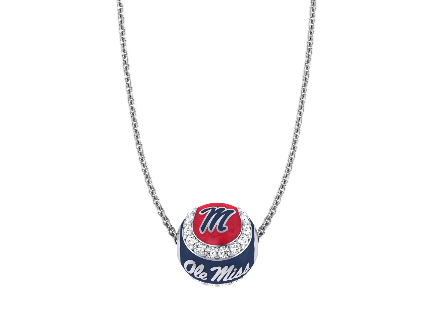 Ole Miss MCWS Baseball pendant