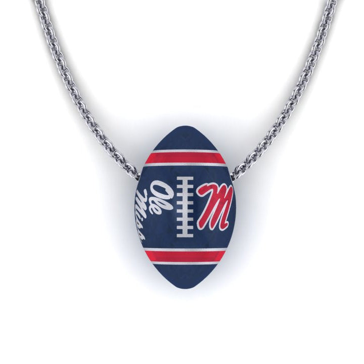Ole Miss Football Pendant