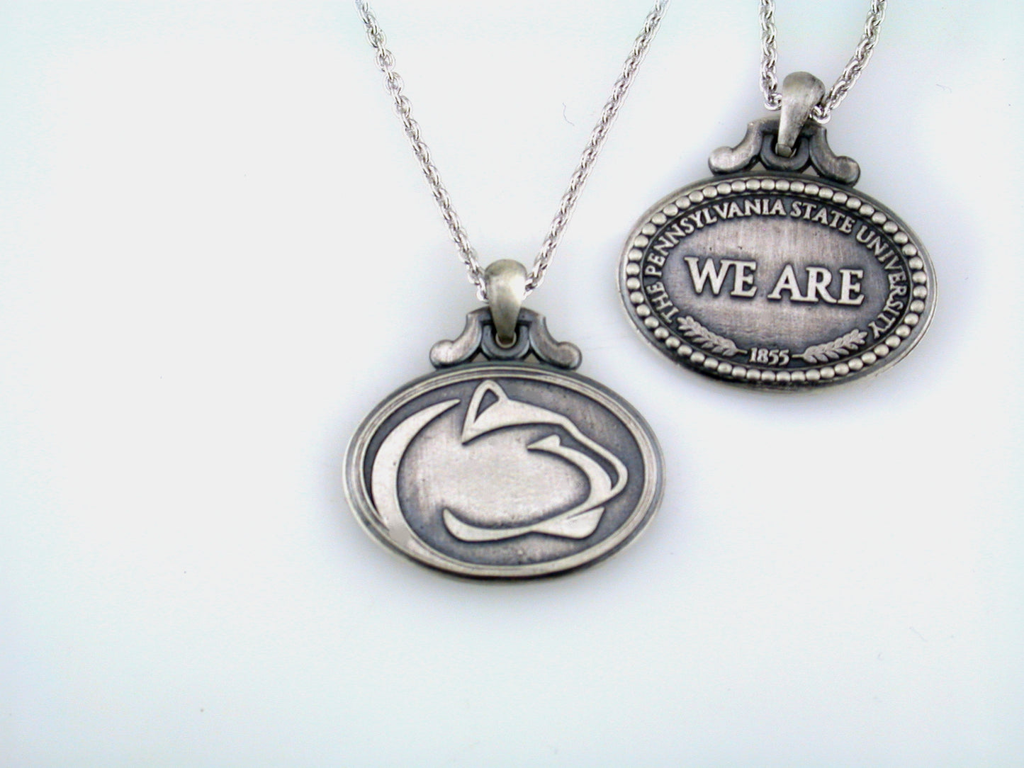 Penn State Antiqued Sterling Silver Coin