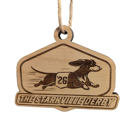 The Starkville Derby Ornament 2026