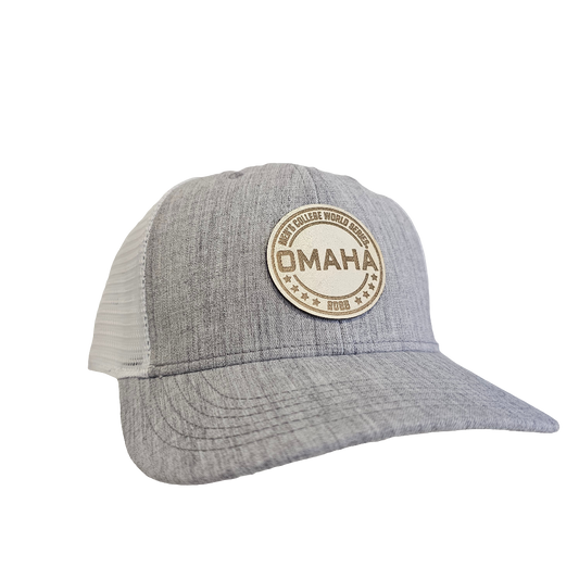 MCWS Men's Hat - Round Baseball leather patch