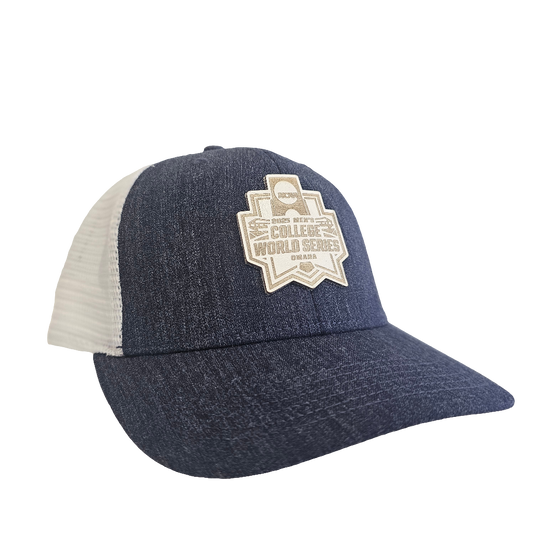 MCWS Baseball Leather Men's Trucker Hat