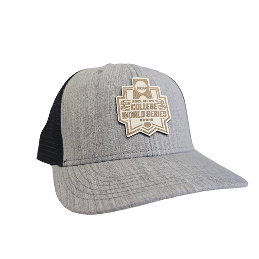 MCWS Baseball Leather Men's Trucker Hat