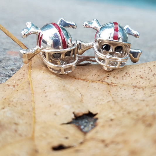 Nebraska Husker Blackshirt Cufflinks