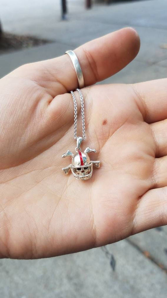 Nebraska Black Shirts Football Necklace