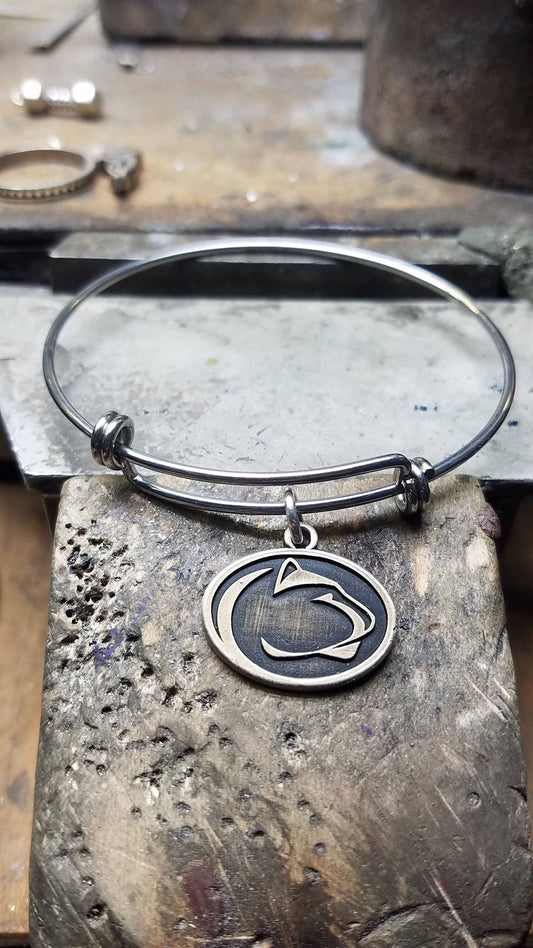 Penn State University Nittnay Lion expandable bracelet