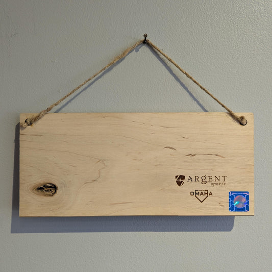 The Greatest Show On Dirt Wooden Plaque