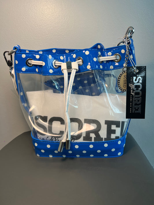 Small Clear Bucket Bag
