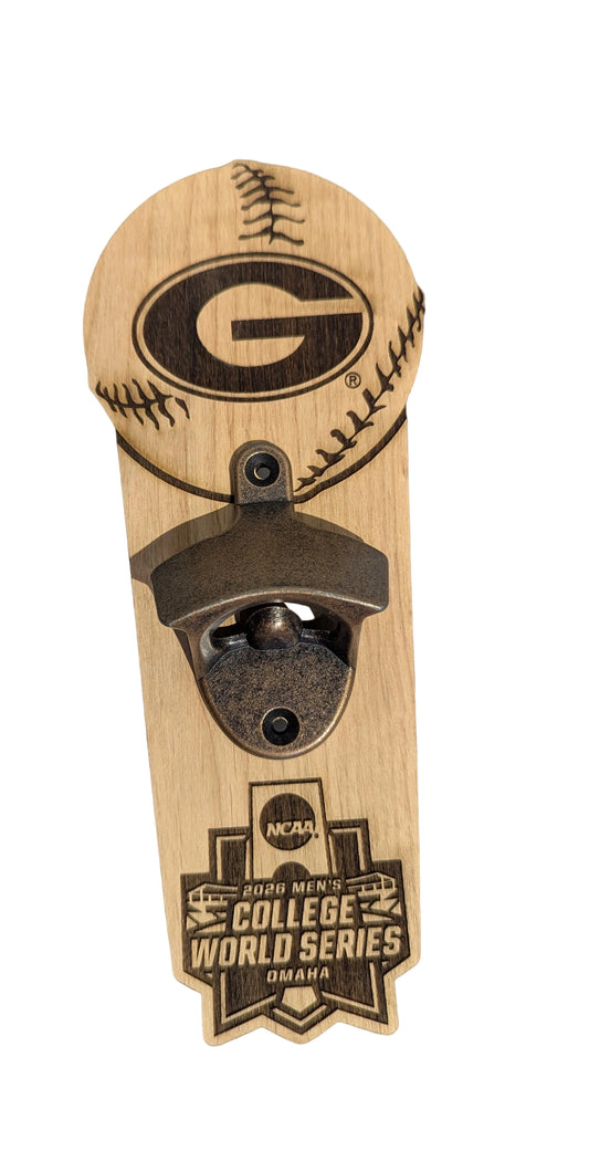 Georgia MCWS Wall Bottle Opener