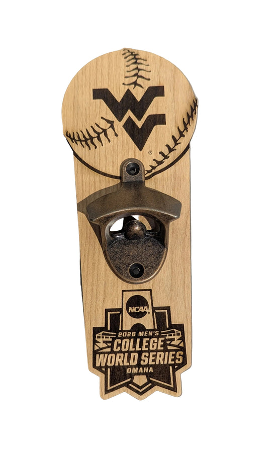 West Virginia MCWS Wall Bottle Opener