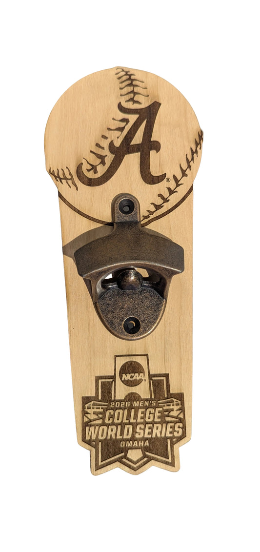 Alabama MCWS Wall Bottle Opener