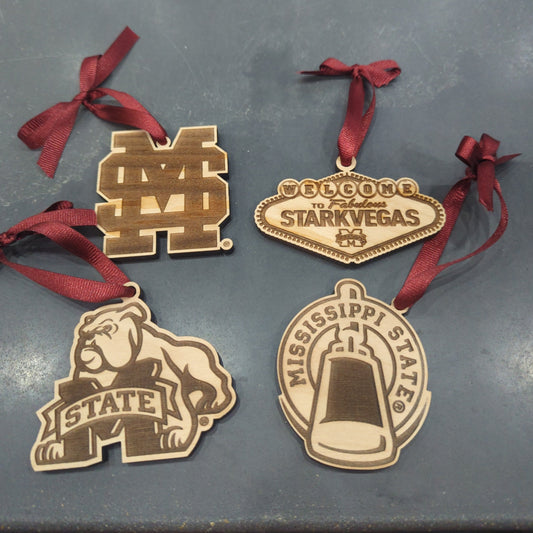 Mississippi State Ornament