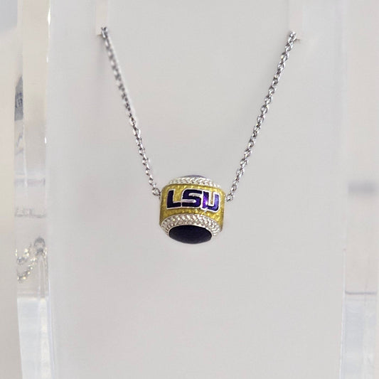 LSU- MCWS baseball pendant/Charm