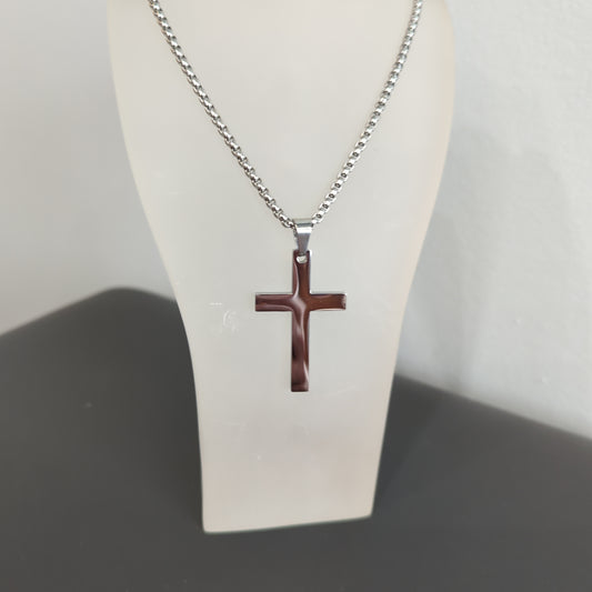 Stainless - Flat cross