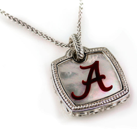 Alabama Cushion Mother of Pearl Pendant