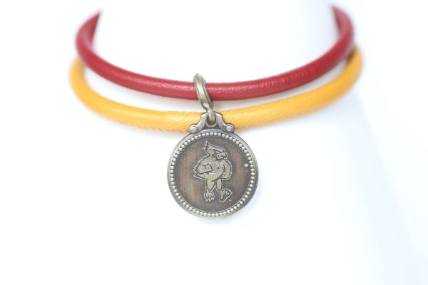 Iowa State Double Wrap Coin Bracelet