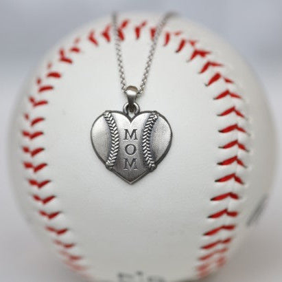 This one is for the biggest fan, the one who doesn't ever miss a game and proudly sports her favorite players number win or lose. This one is for you, Mom! Product Details Features Mom engraving Sterling silver Sterling silver cable chain Lobster clasp Pendant: 22mm Necklace box included