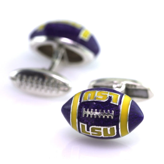 LSU Football cufflinks