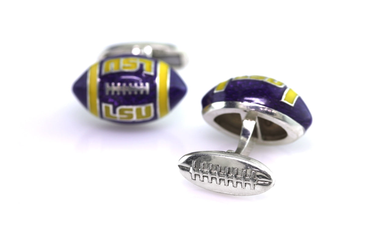 LSU Football cufflinks