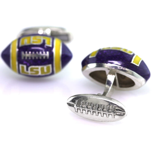 LSU Football cufflinks