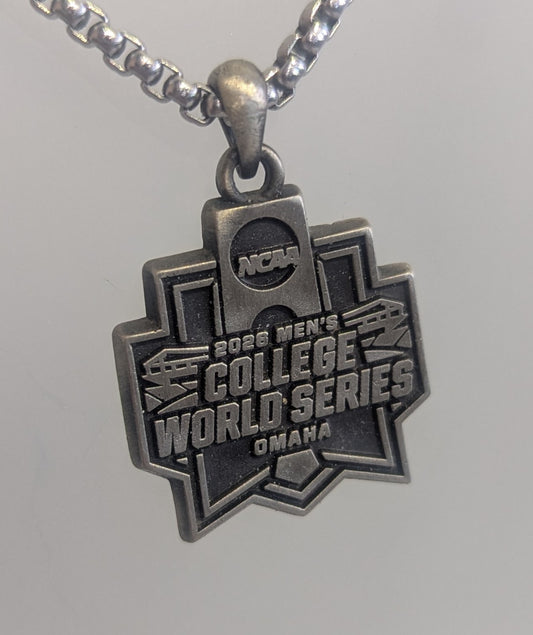 Men's College World Series Logo Pendant